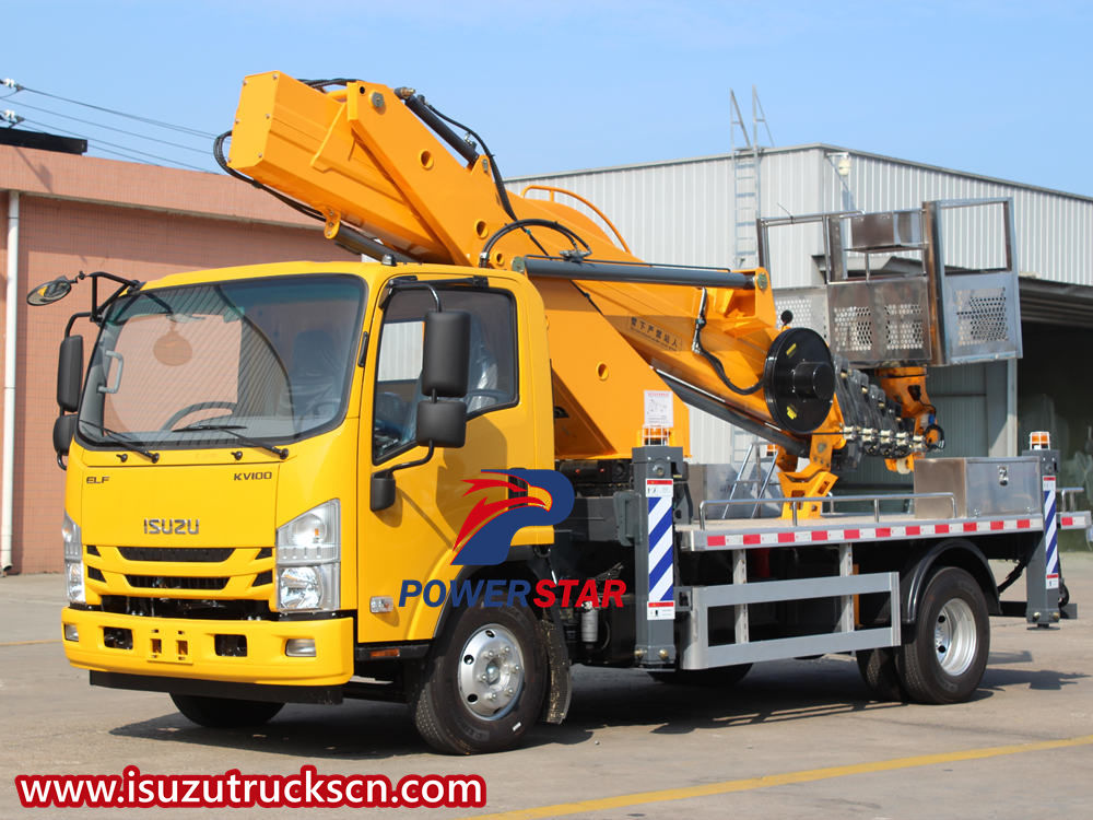 Isuzu aerial work platform truck