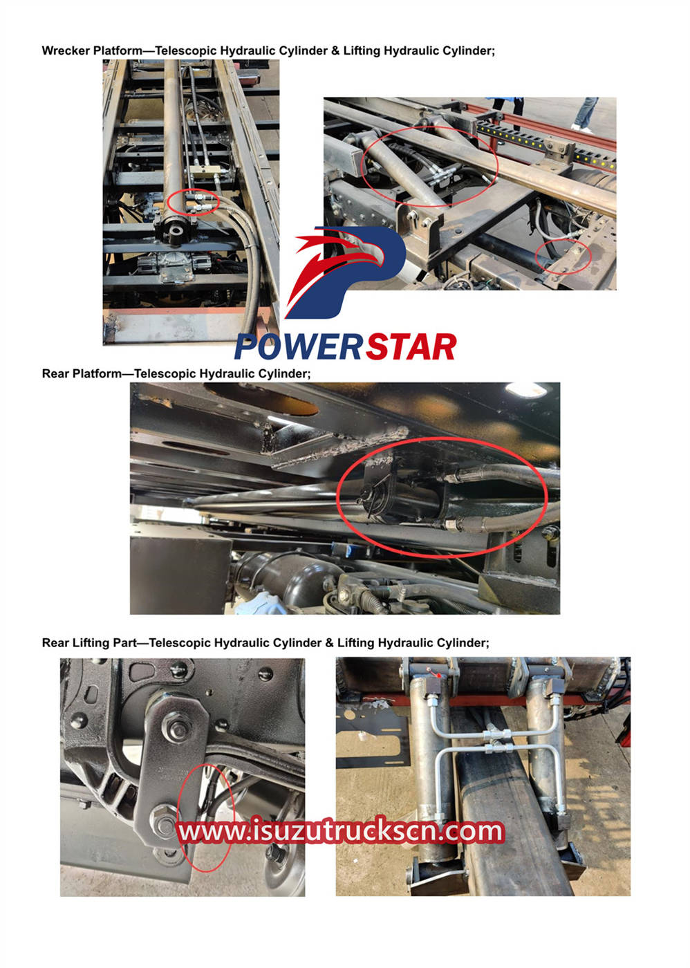 Isuzu FVR Slide Wrecker Kit Installation Guidance