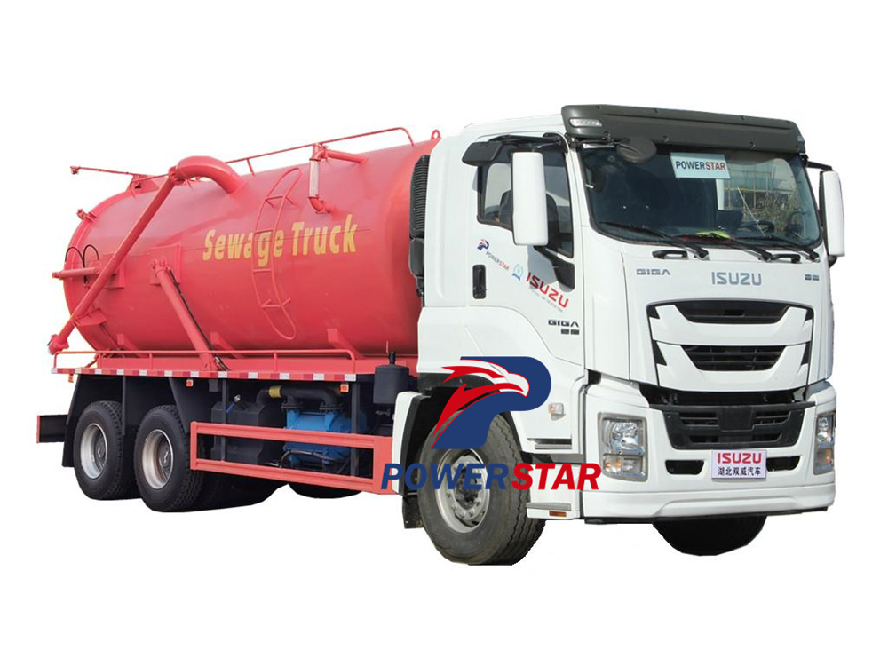 GIGA Isuzu Septic Tank Pumper Trucks