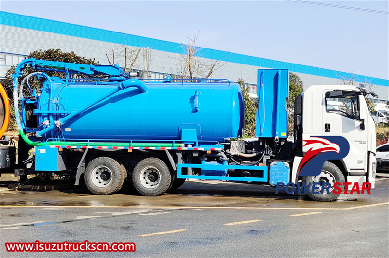 Isuzu GIGA drain jetter truck