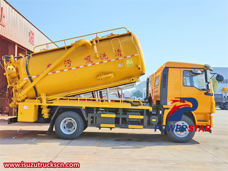 Isuzu GIGA 15000 liters sewer cleaning truck