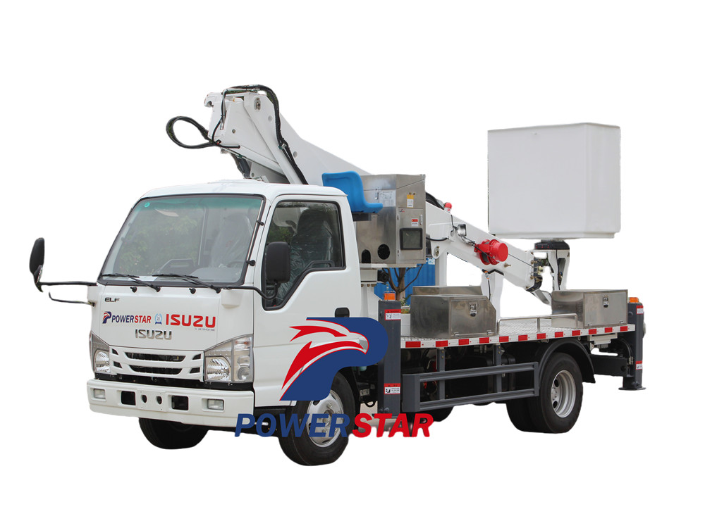 Aerial Lift and Bucket Truck Isuzu