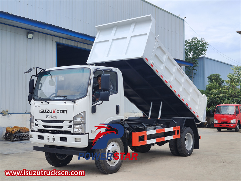 Isuzu 4x4 all wheel drive dump truck