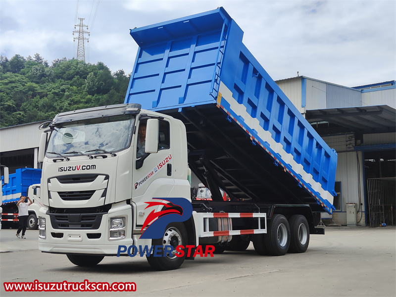 Isuzu GIGA tipper truck for Philippines