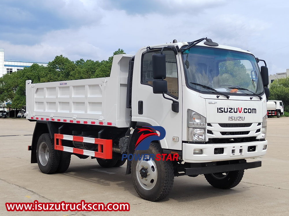 Isuzu dump truck