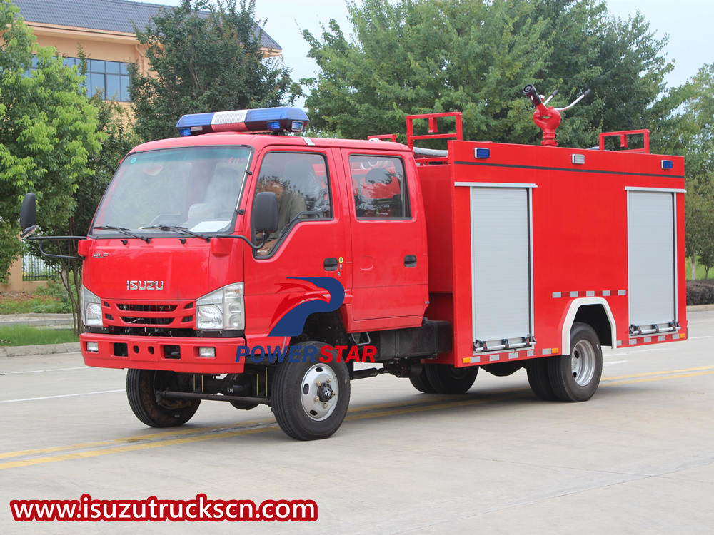 Isuzu fire engine