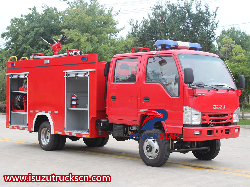 Isuzu fire truck