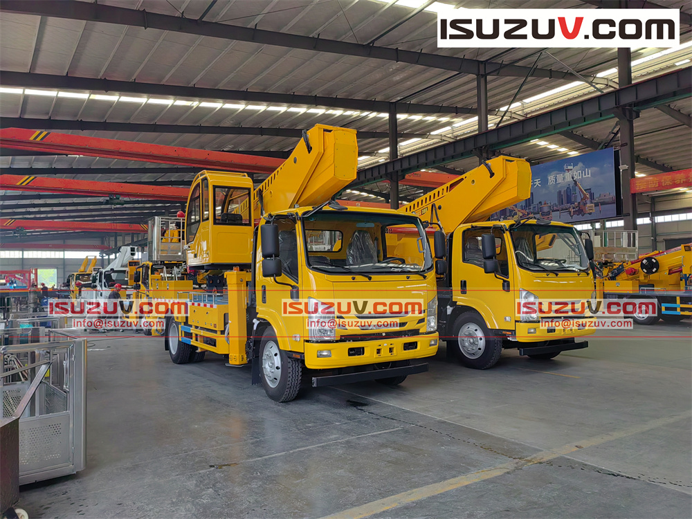 uzbekistan isuzu bucket trucks supplier