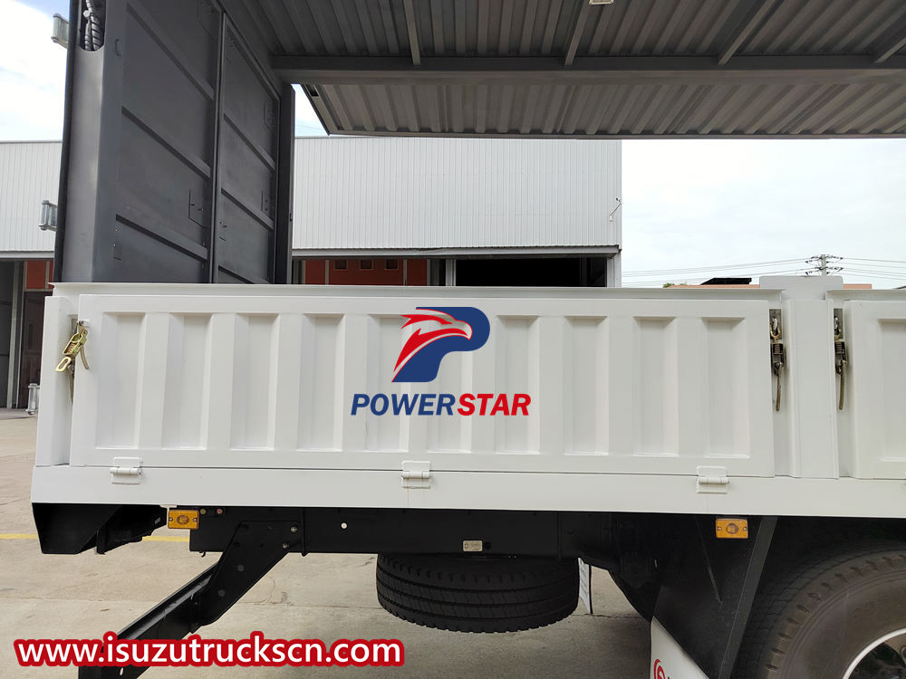 Isuzu wing van transport truck