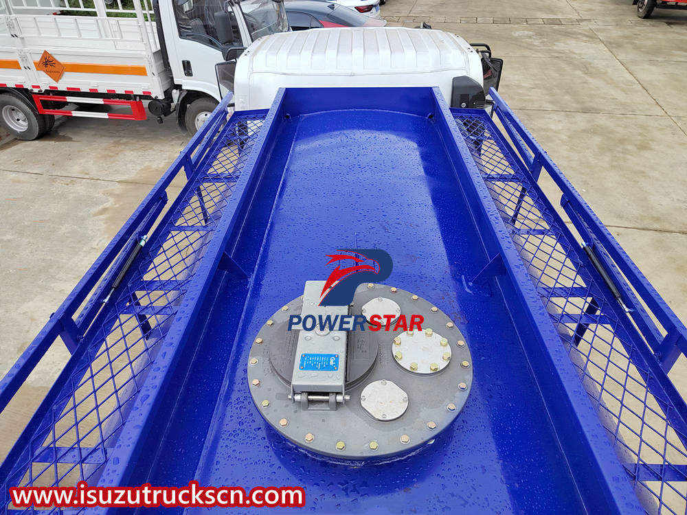 Isuzu bowser fuel truck