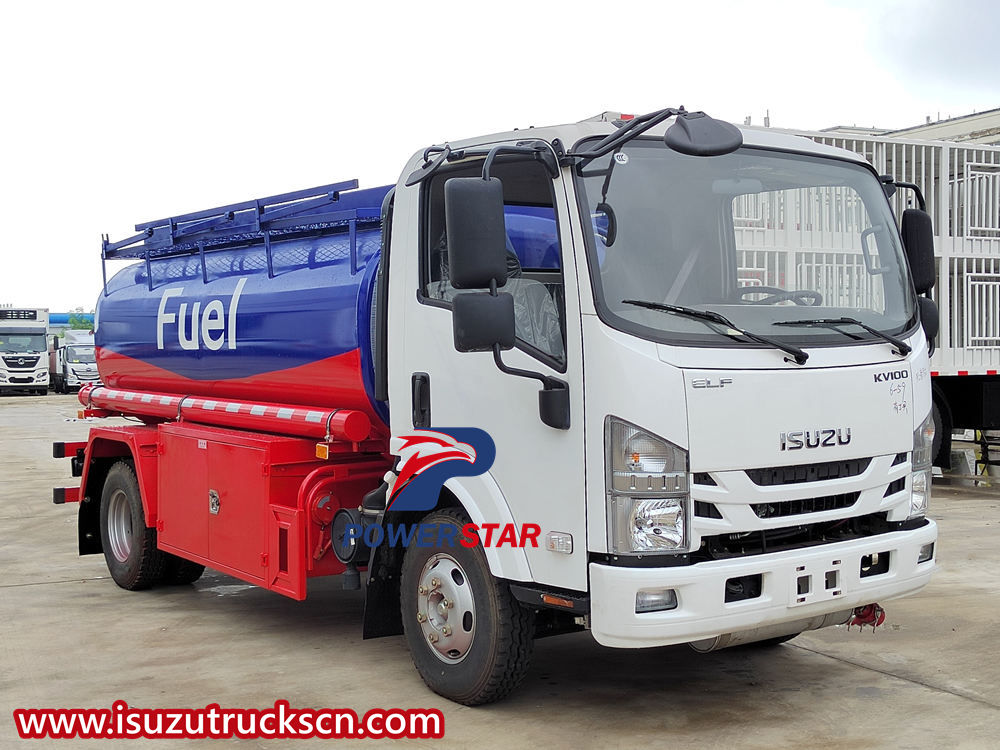 Isuzu petrol bowser