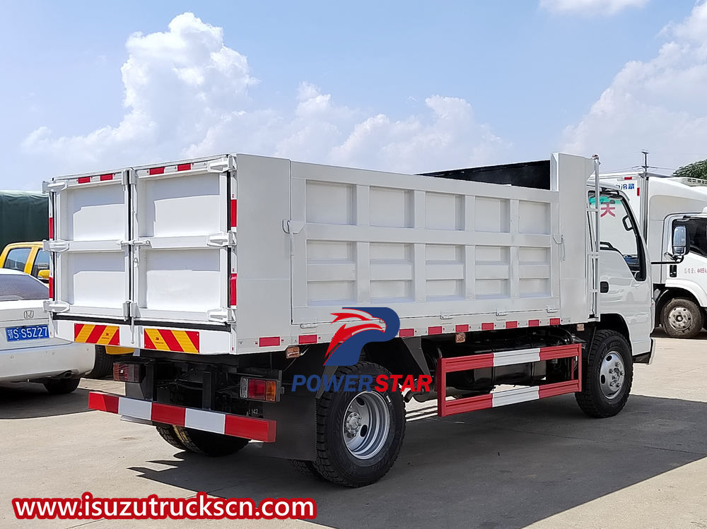 Isuzu dump lorry truck