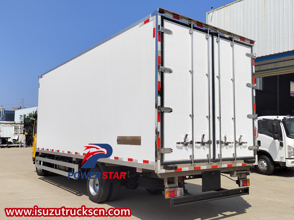 Isuzu refrigerated box trucks