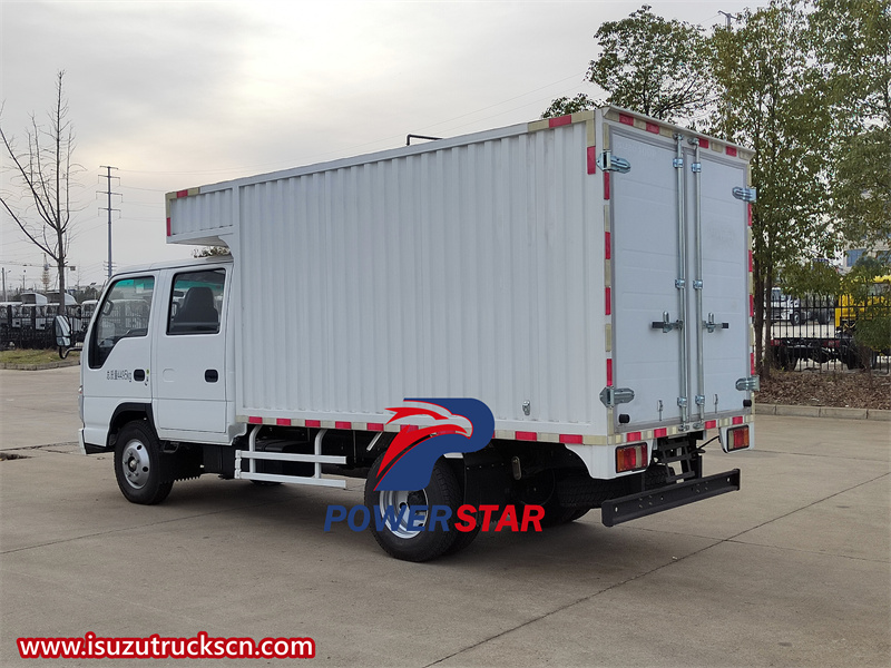 Isuzu 100P aluminum alloy van truck