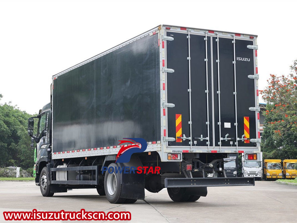 Isuzu cargo box truck