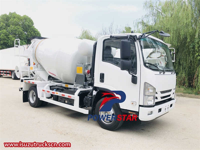 Isuzu Ready Mix Concrete Mixer Truck