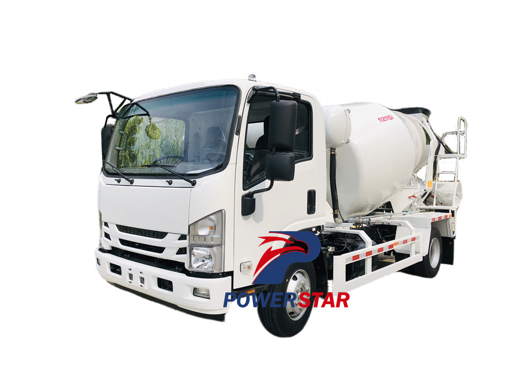 Isuzu Ready Mix Concrete Mixer Truck