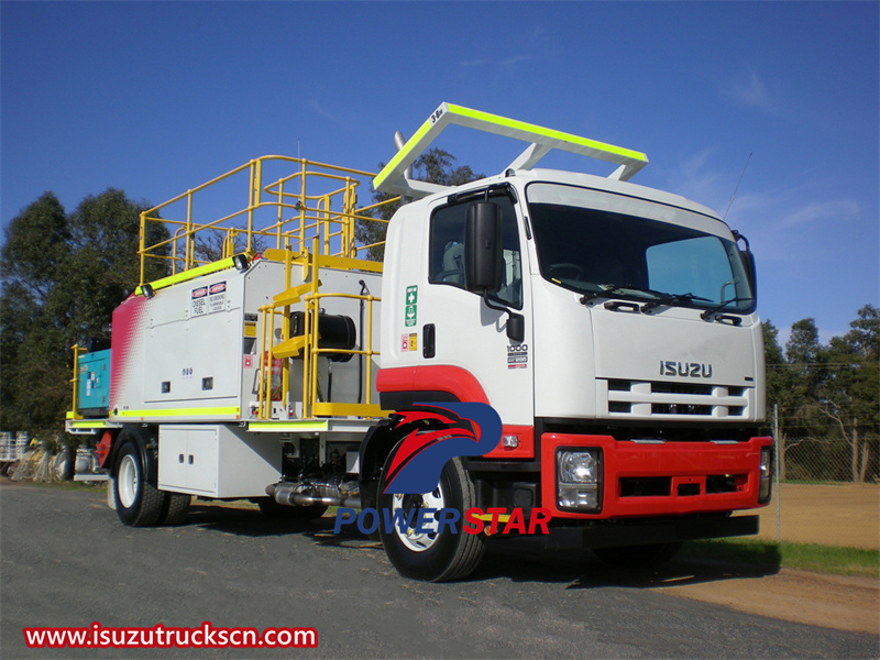 Isuzu 240HP fuel and lubrication service trucks on sale