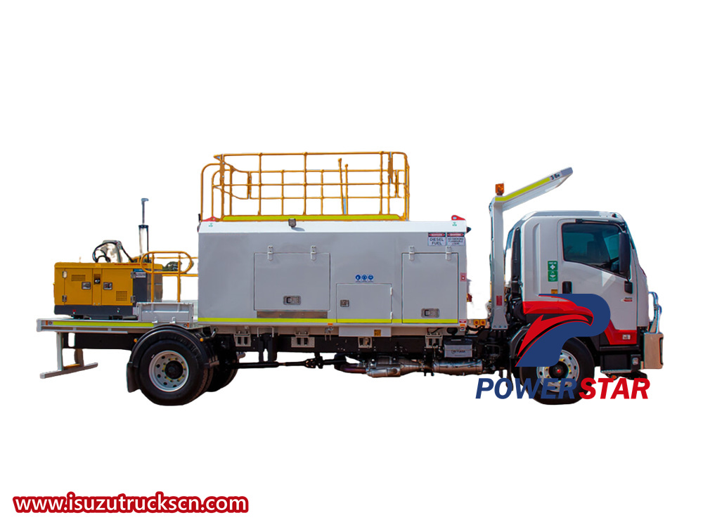  Isuzu FVR 10000L  fuel lube service truck