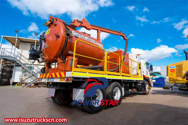 Isuzu FVZ 15000L gully cleaning vehicle