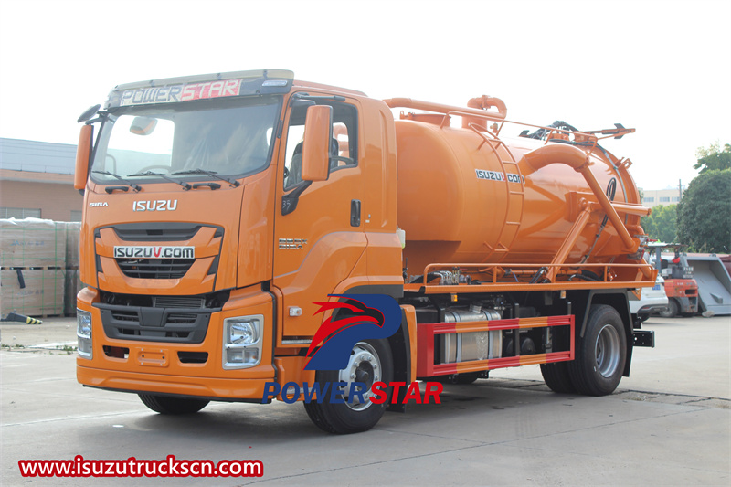 Isuzu VC61 Hydro Jetting Drain Cleaning truck