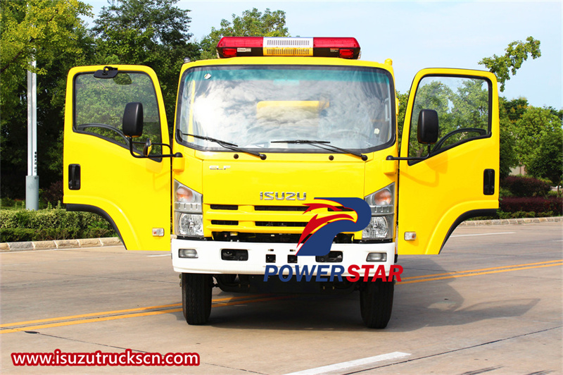 Isuzu ELF water tender fire truck