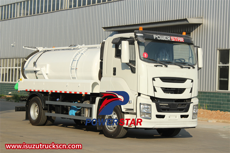 PM80A Pump ISUZU Vacuum Sewage Suction Truck