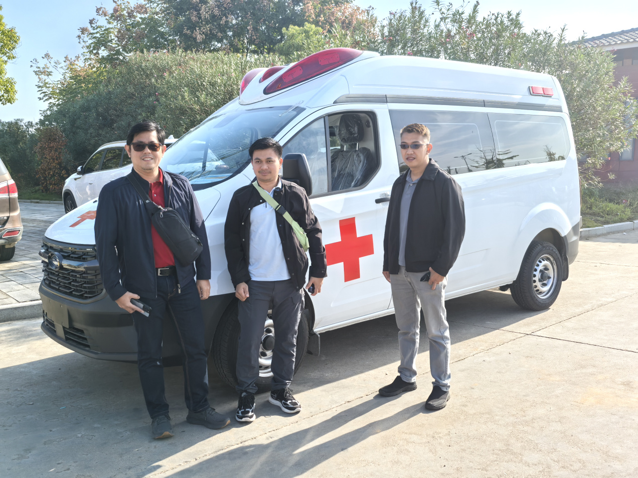 Philippines customer training ambulance