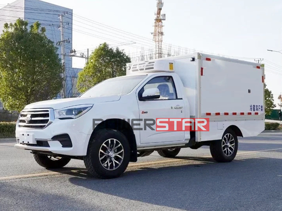 Isuzu Pickup reefer van truck