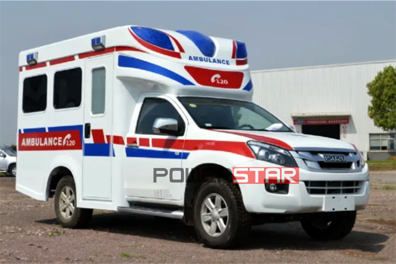 ISUZU 4x4 pick-up ambulance