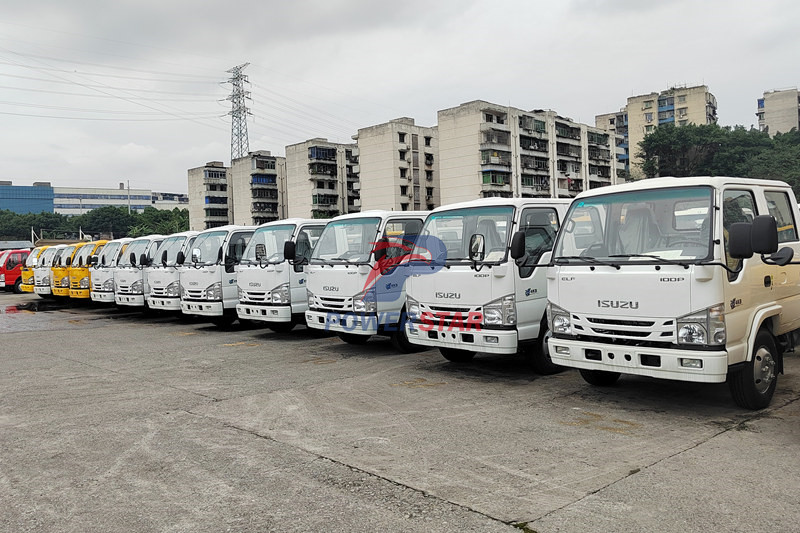 Isuzu ELF 120hp chassis 