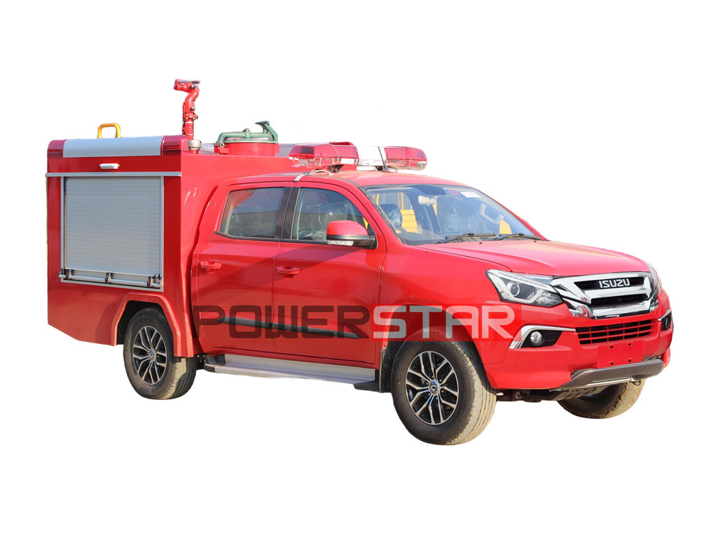 Isuzu New pickup 4x4 fire truck