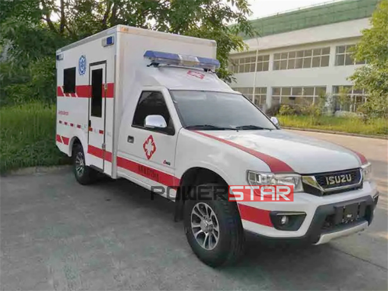 ISUZU 4x4 pick-up ambulance