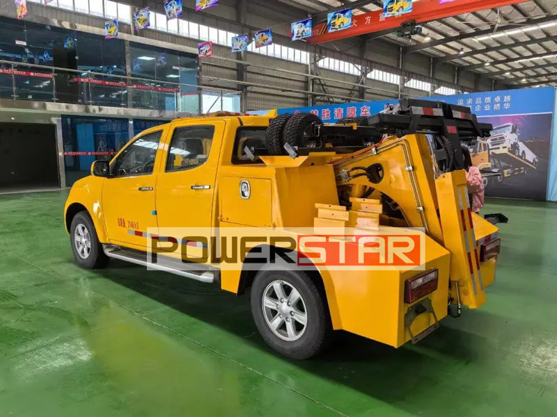 POWERSTAR Isuzu pickup road recovery truck