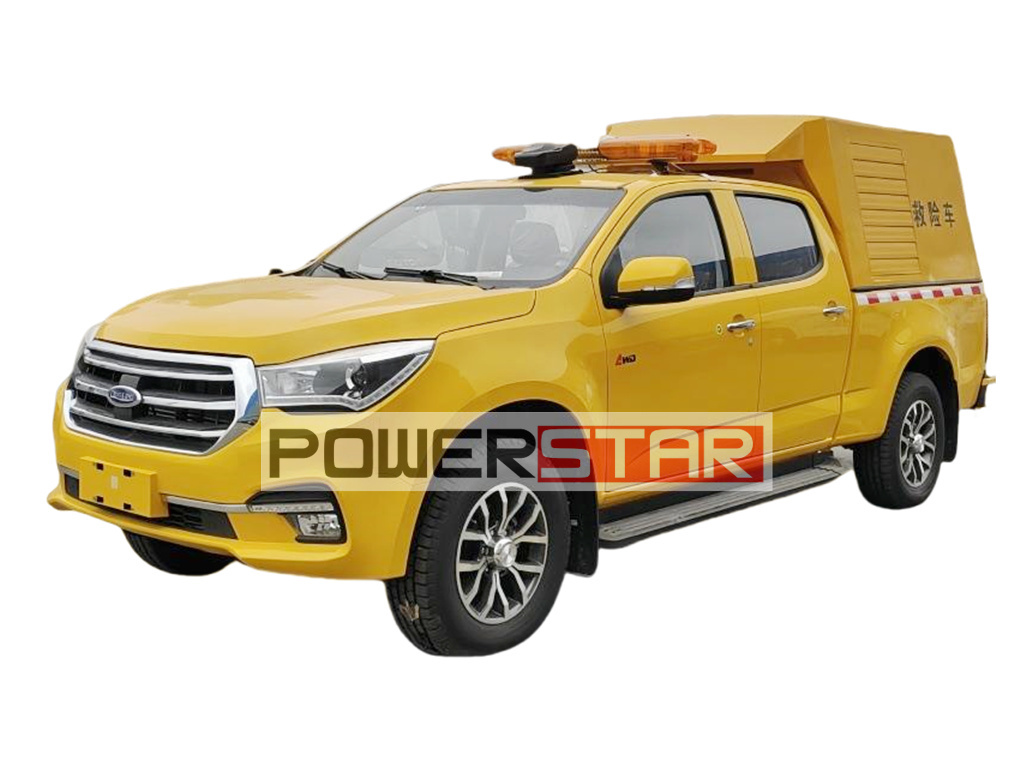 Isuzu pickup mobile workshop truck