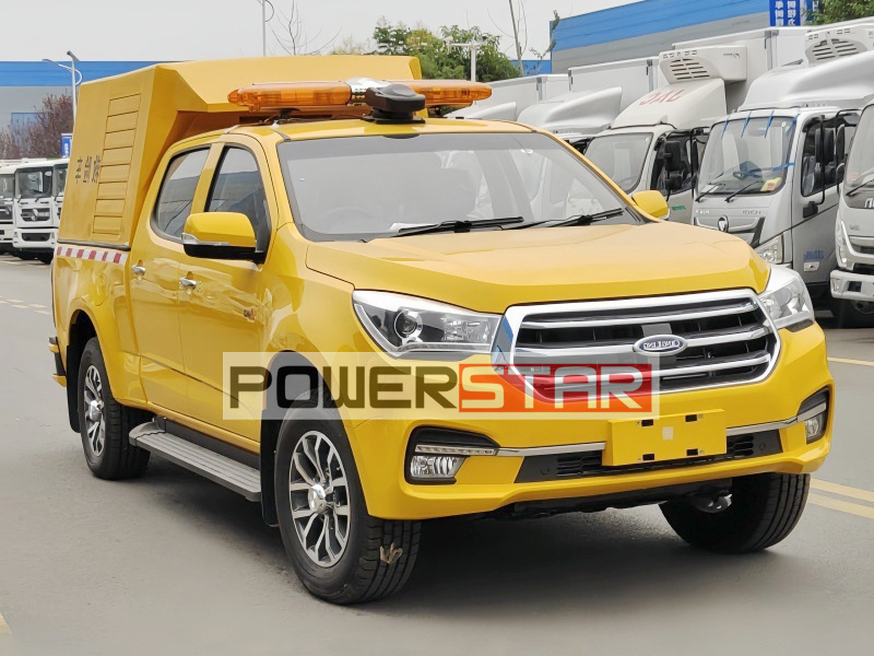 Isuzu pickup mobile workshop truck