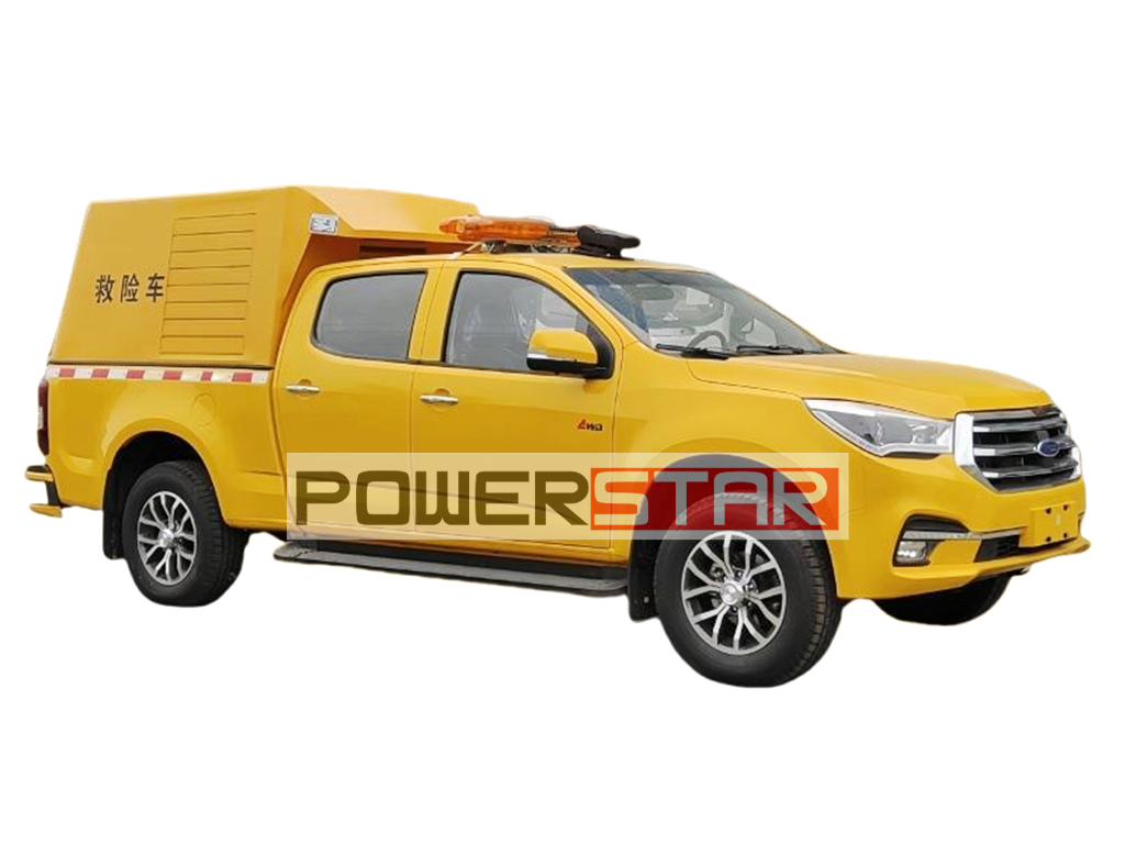 Isuzu pickup mobile workshop truck