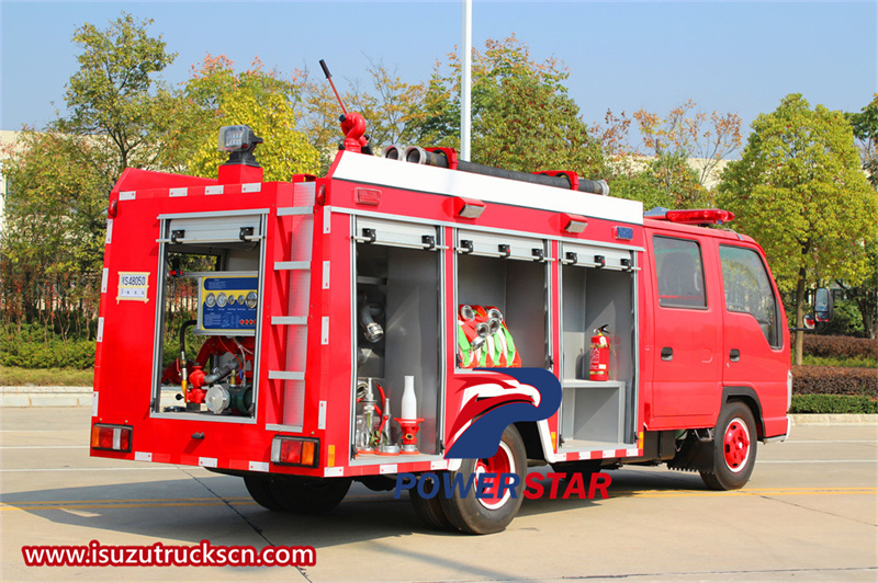 Isuzu 100P 2tons fire tender