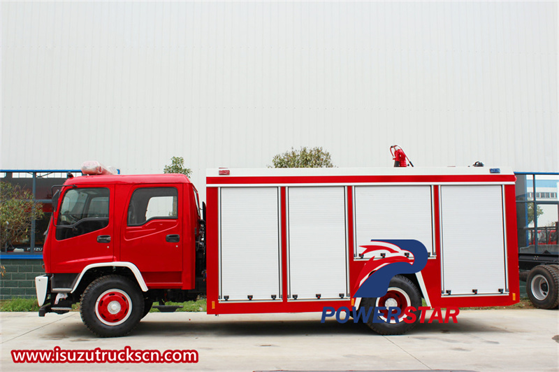 Isuzu FTR 5 tons fire rescue truck