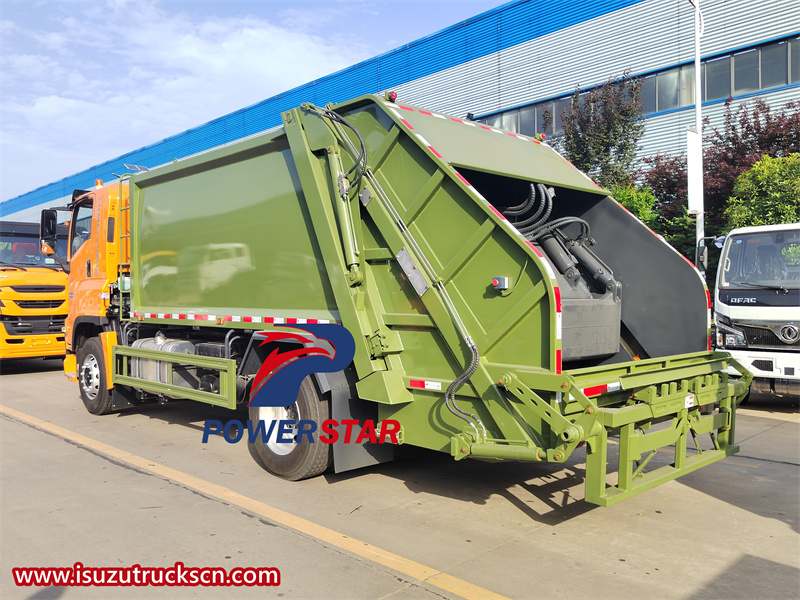 Isuzu GIGA 15cbm garbage compressor truck