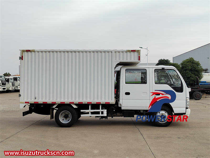 Isuzu 100P double row van truck