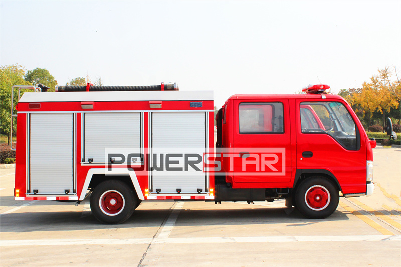 ISUZU NKR water & nitrogen gas fire truck