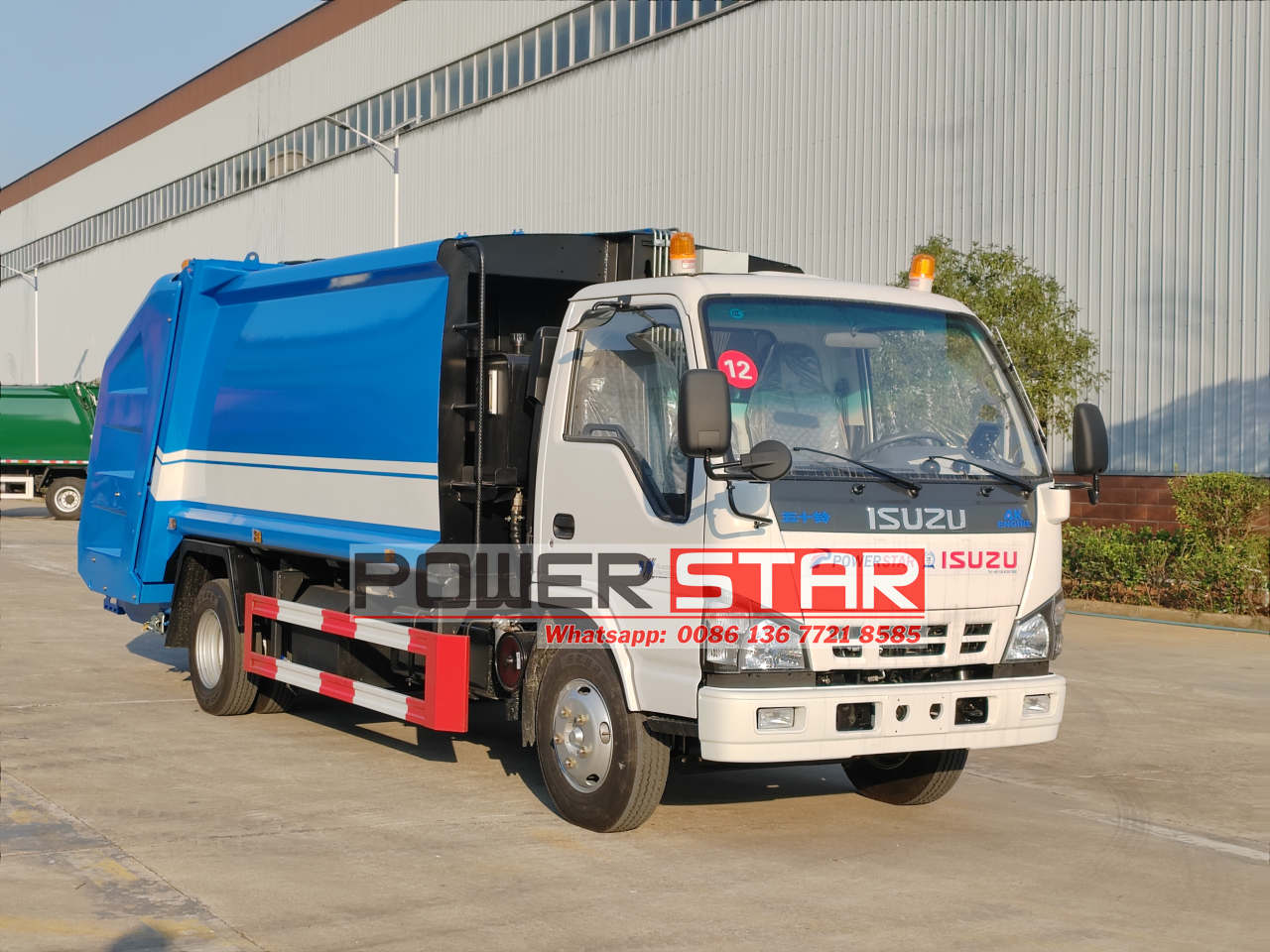 Isuzu 600P NKR series Refuse Compactor Truck instock