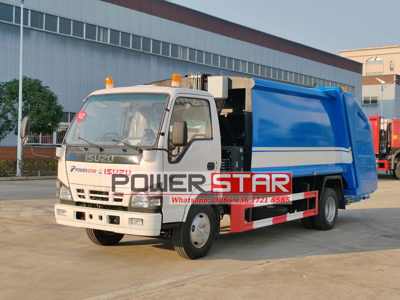 Isuzu 600P NKR series Refuse Compactor Truck instock