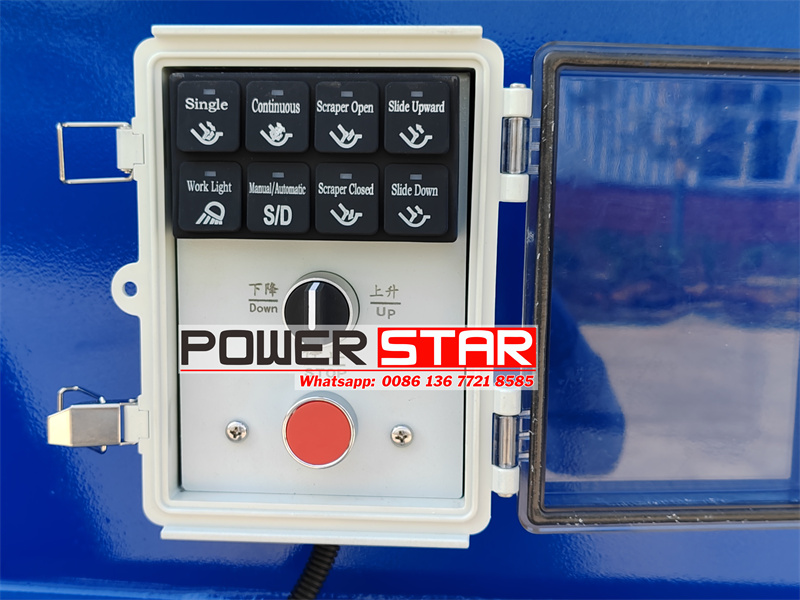 Tailgate electric control box