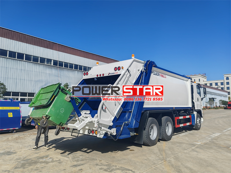 ISUZU GIGA 6X4 garbage compactor truck