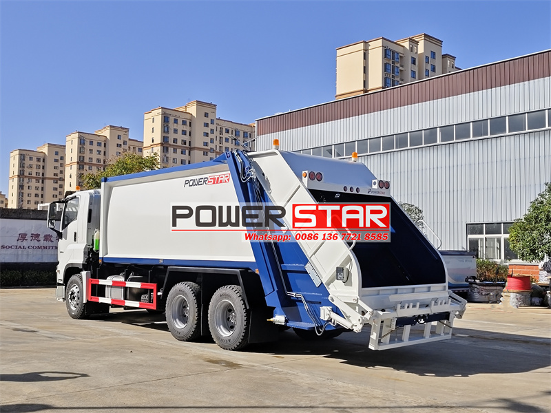 ISUZU GIGA 6X4 garbage compactor truck