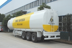 Hot sale tri axle 40,000 liters-60,000 liters petrol tank