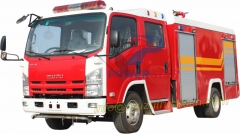 water foam dry powder combine fire vehicle Isuzu trucks