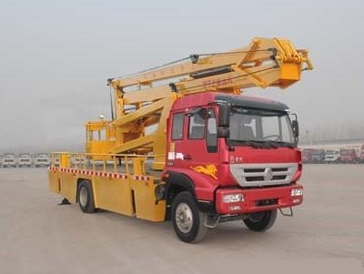 Articulated Basket Platform truck sinotruck aerial vehicle